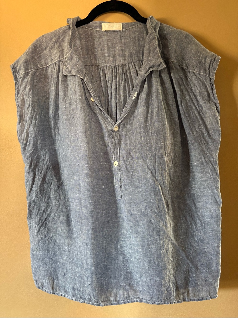 CP Shades Linen Claire Top